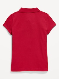 Uniform Pique Polo Shirt for Girls