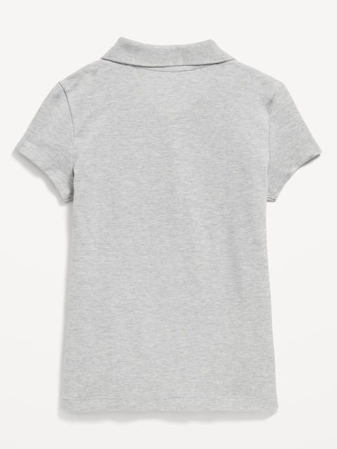 Uniform Pique Polo Shirt for Girls