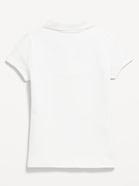 Uniform Pique Polo Shirt for Girls