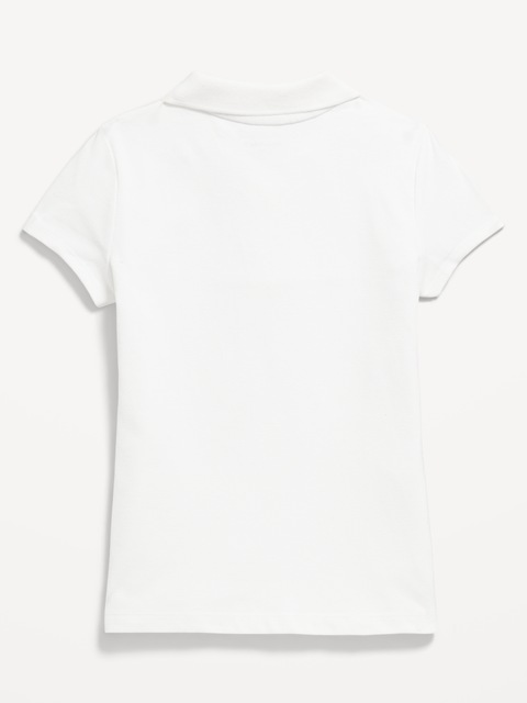 Uniform Pique Polo Shirt for Girls