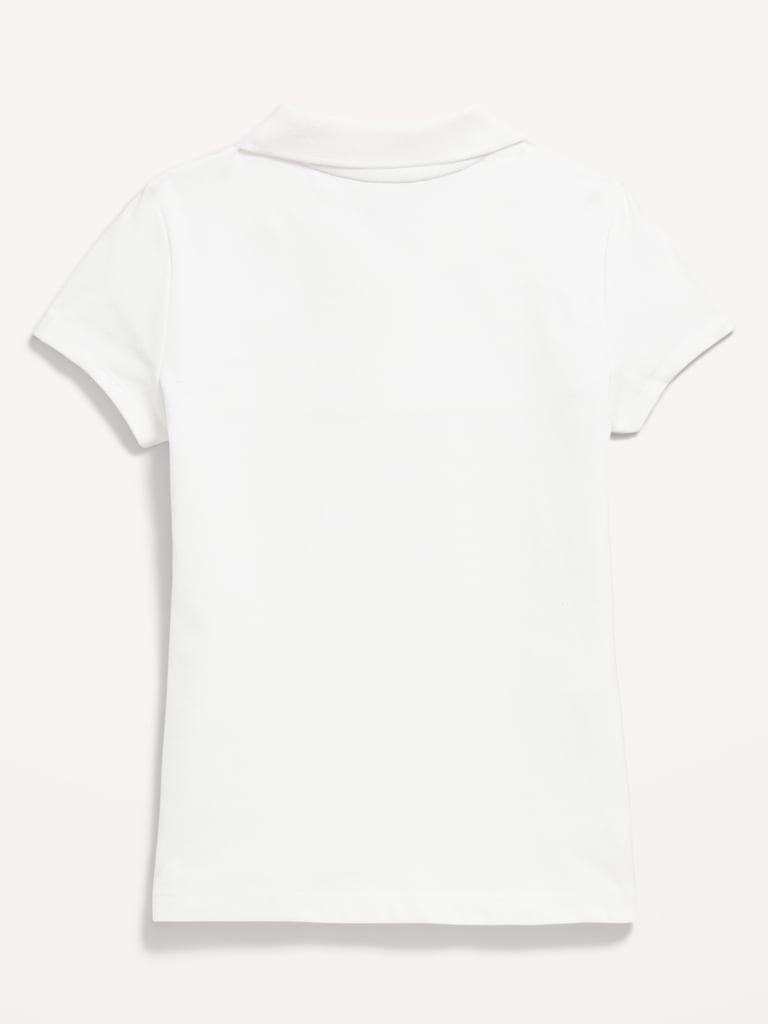 Uniform Pique Polo Shirt for Girls