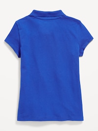 Uniform Pique Polo Shirt for Girls