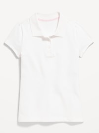 Uniform Pique Polo Shirt for Girls