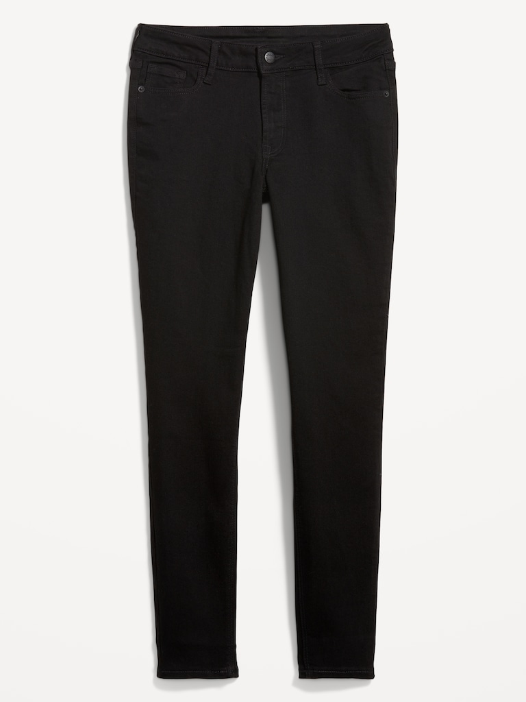 Mid-Rise Rockstar Super-Skinny Jeans