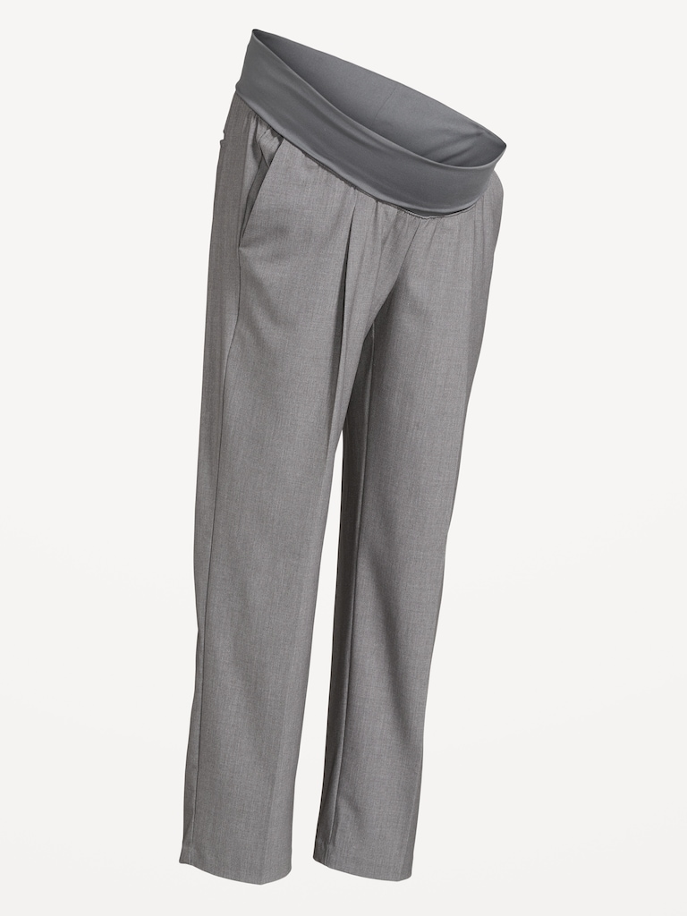 Maternity Rollover-Waist Billie Trouser