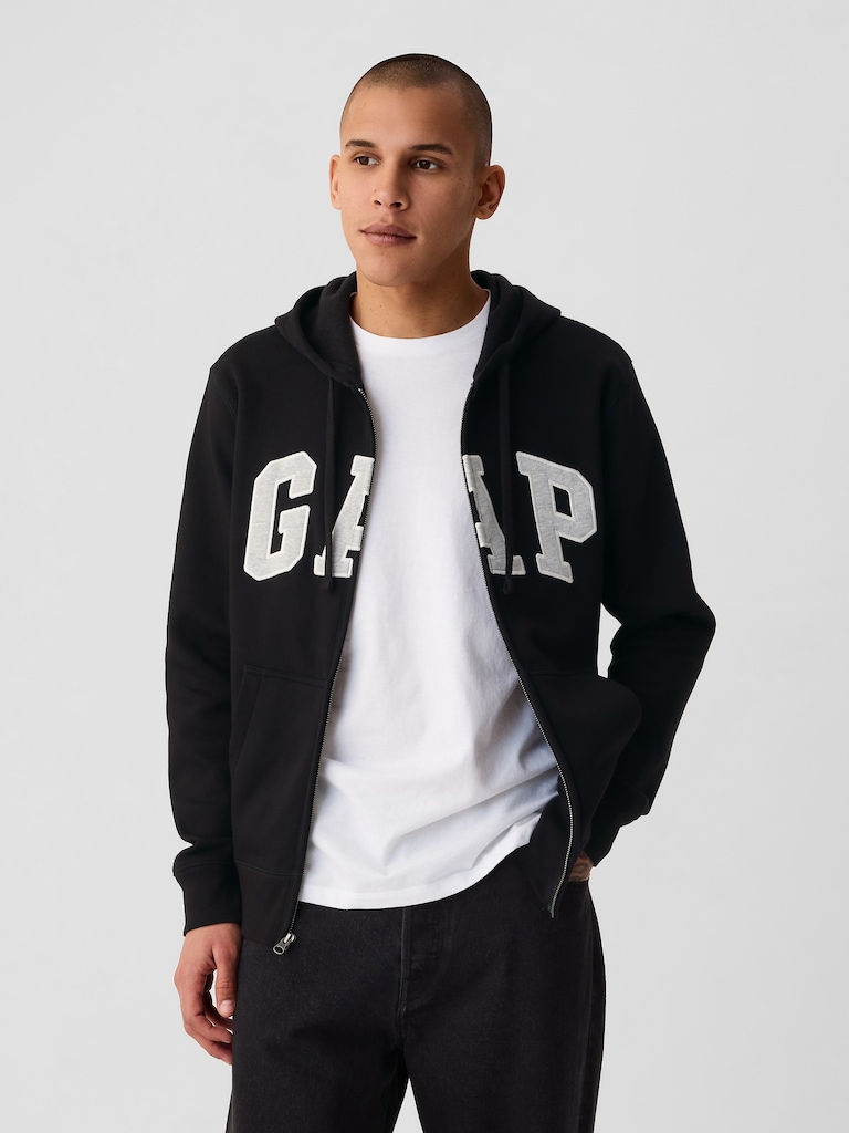 Adult VintageSoft Arch Logo Zip Hoodie