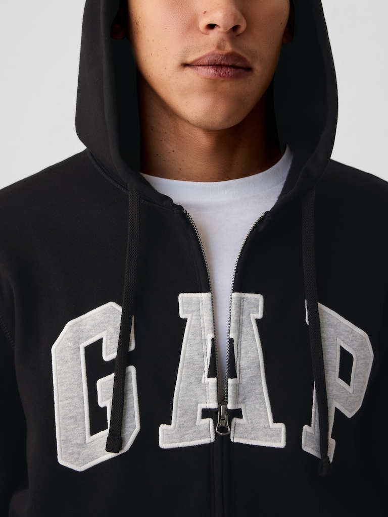 Adult VintageSoft Arch Logo Zip Hoodie