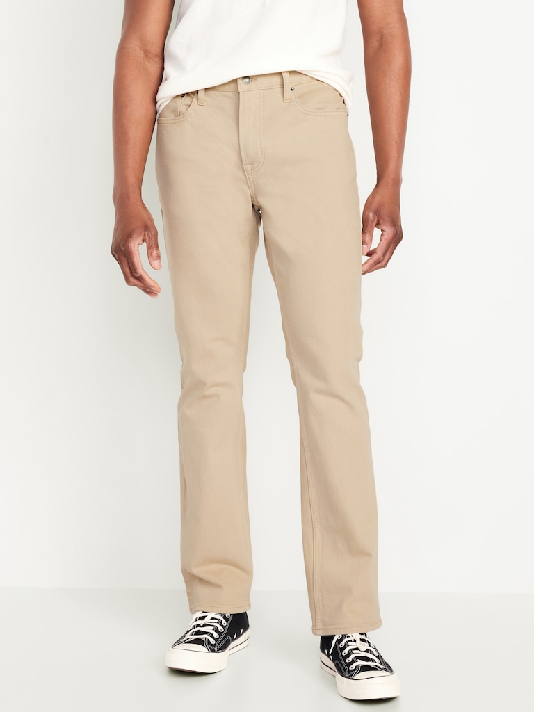 Five-Pocket Boot-Cut Pants