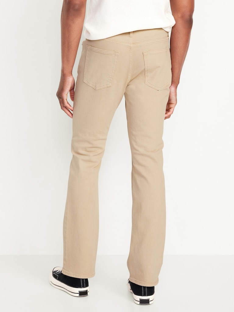 Five-Pocket Boot-Cut Pants