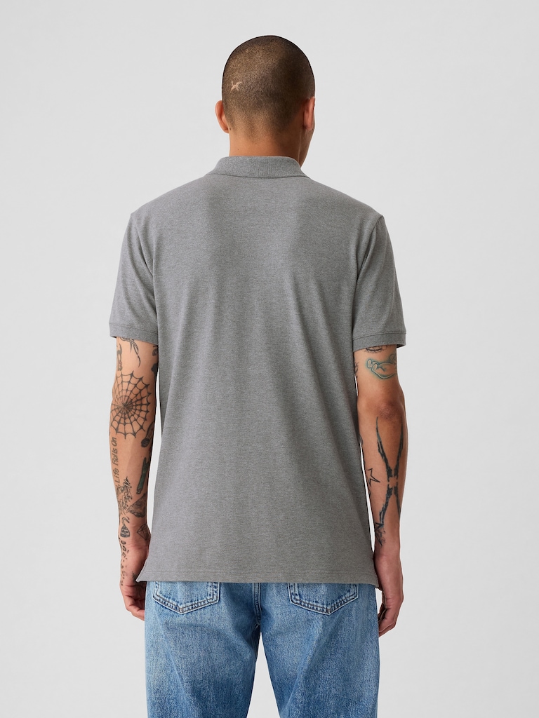 Pique Polo Shirt