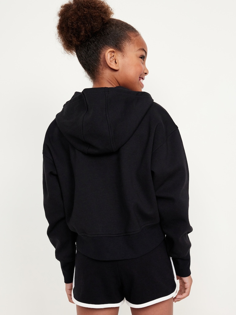 Dynamic Fleece Zip-Front Performance Hoodie for Girls