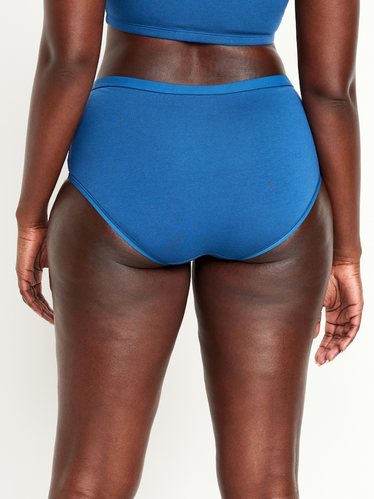 High-Waisted Everyday Brief Cotton Underwear