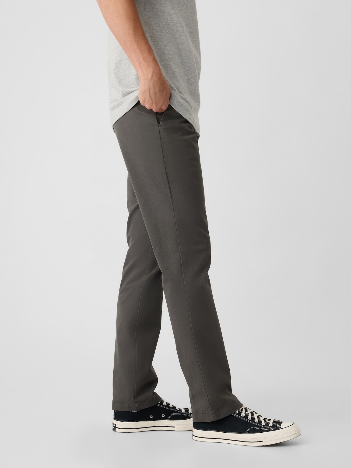 Modern Straight Khakis
