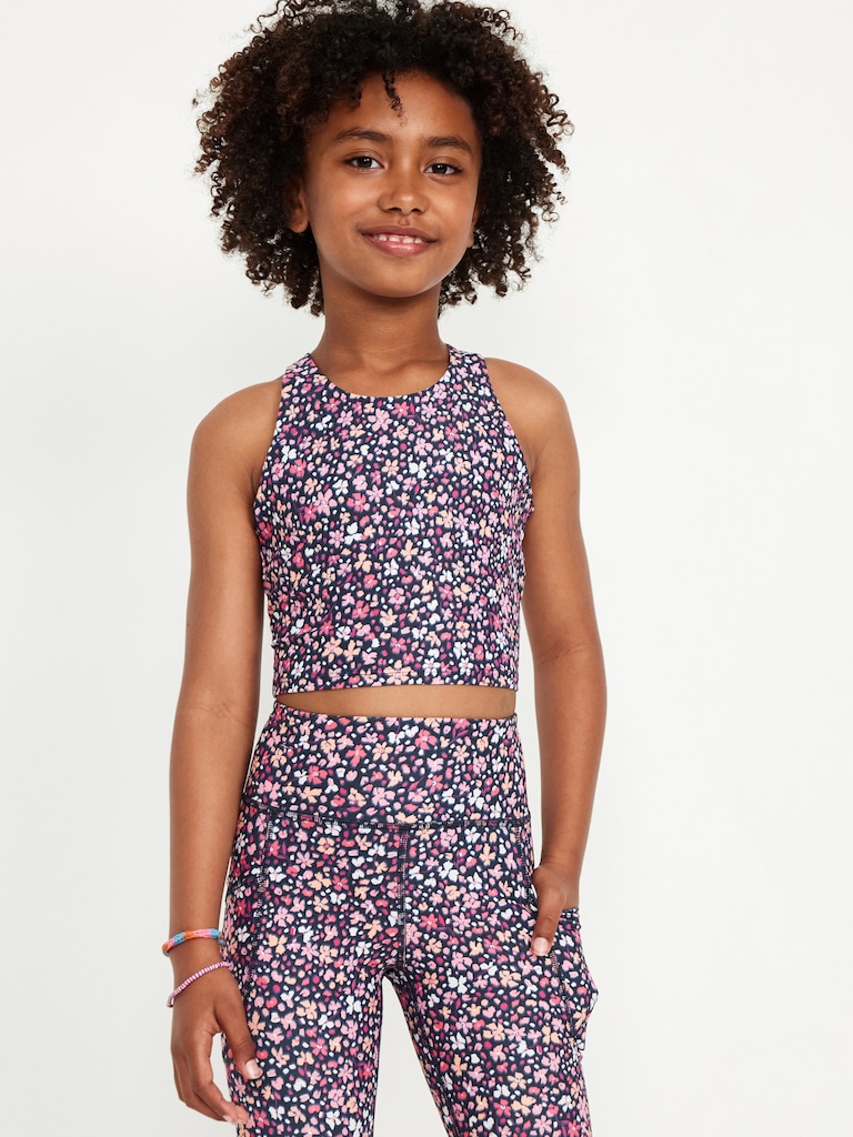 PowerSoft Longline Sports Bra for Girls
