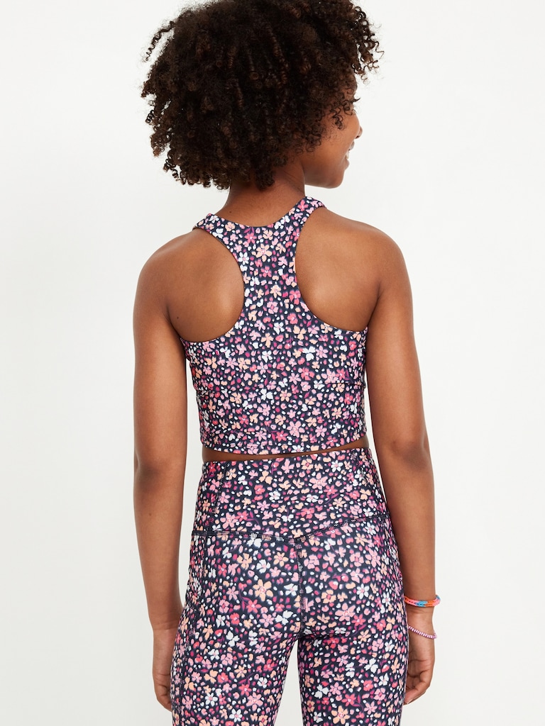 PowerSoft Longline Sports Bra for Girls