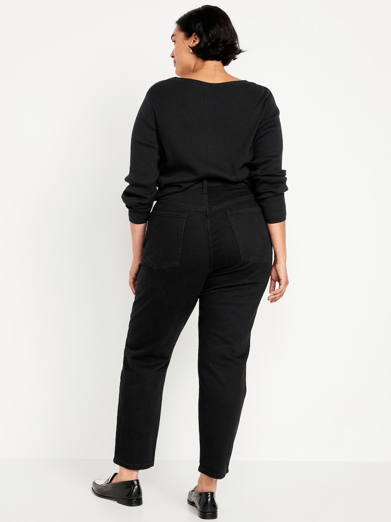 High-Waisted OG Straight Ankle Jeans