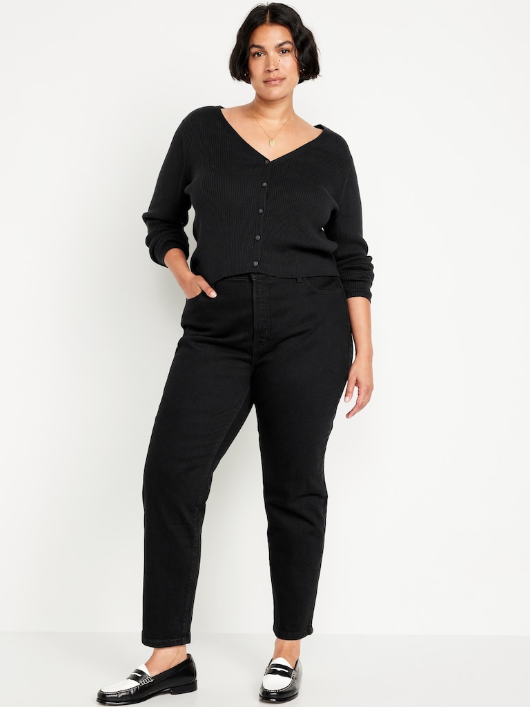 High-Waisted OG Straight Ankle Jeans