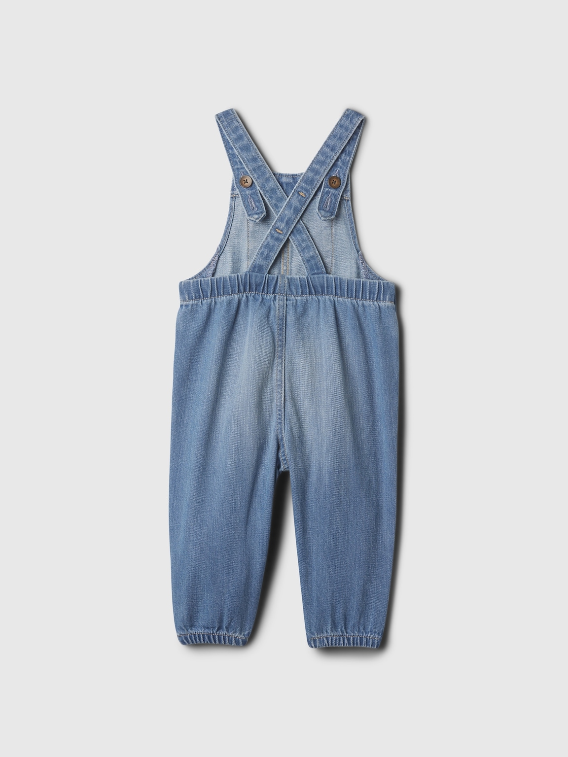 Baby Organic Cotton Denim Overalls