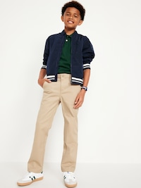 Uniform Straight Leg Pants for Boys