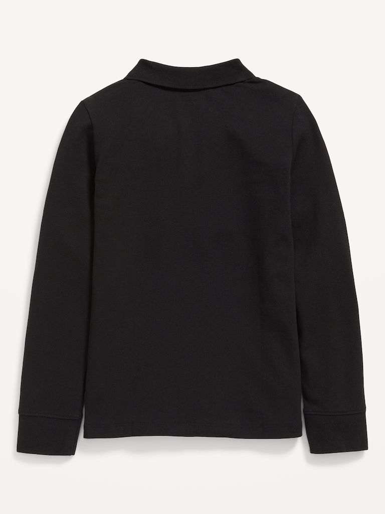 Uniform Pique Polo Shirt for Girls