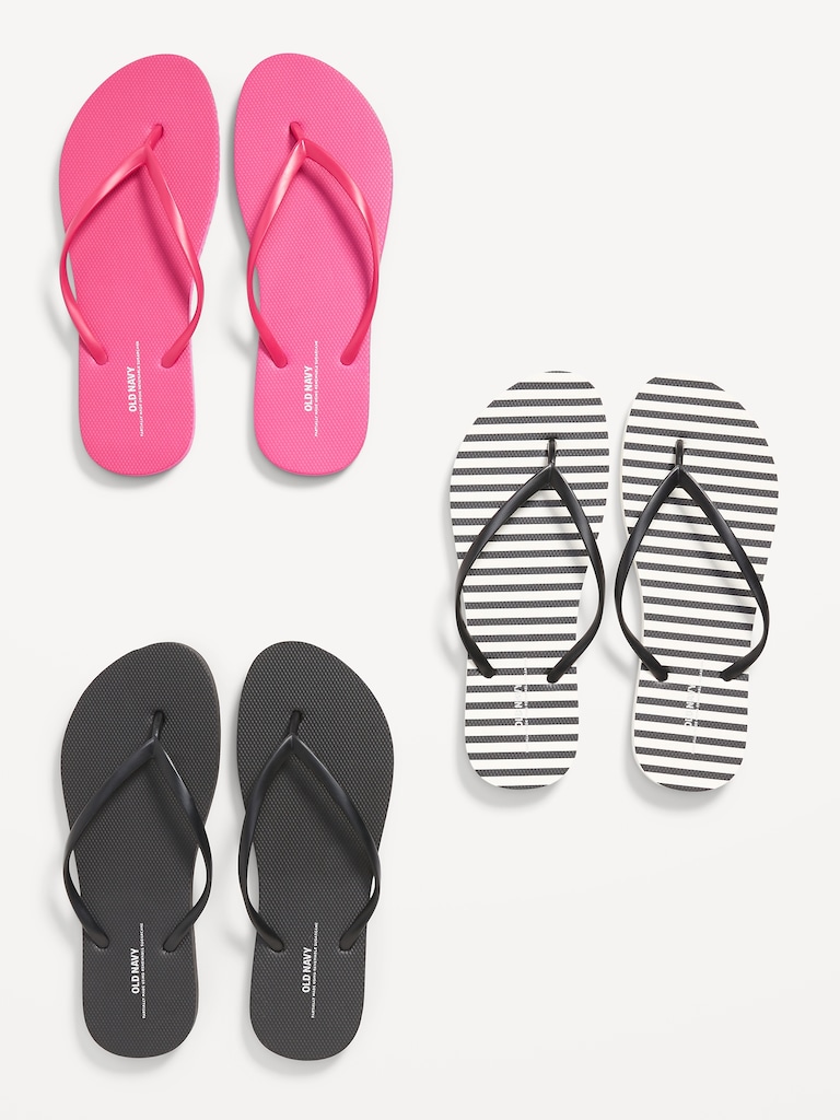 Flip-Flop Sandals 3-Pack (Partially Plant-Based)