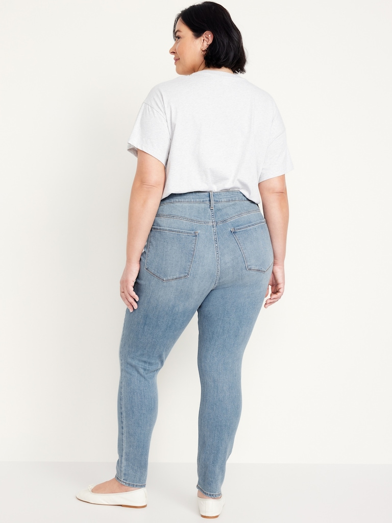 High-Waisted Wow Super-Skinny Jeans