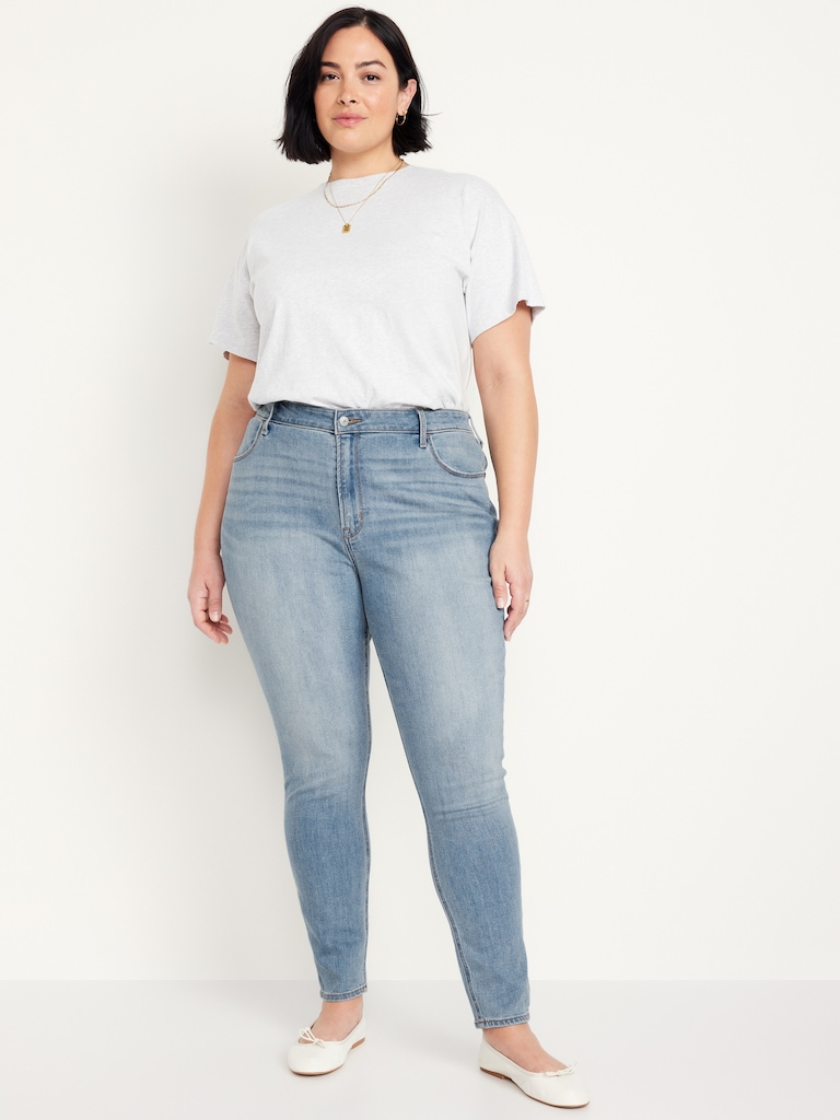High-Waisted Wow Super-Skinny Jeans