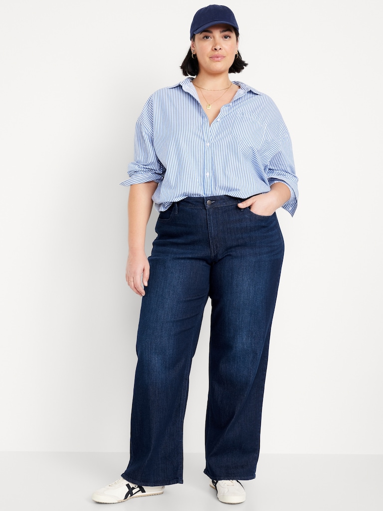 High-Waisted Wow Wide-Leg Jeans