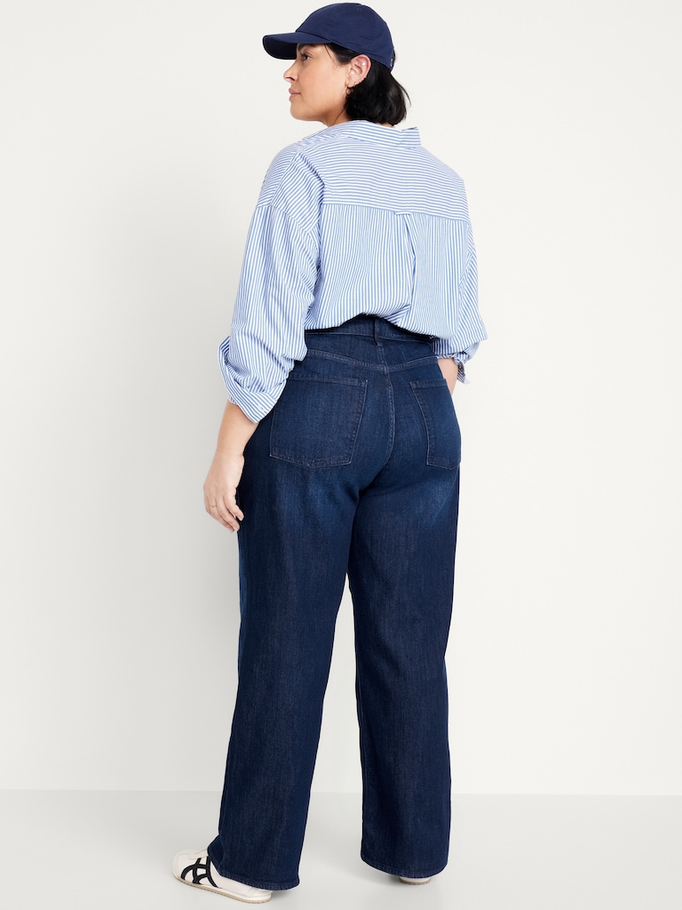 High-Waisted Wow Wide-Leg Jeans