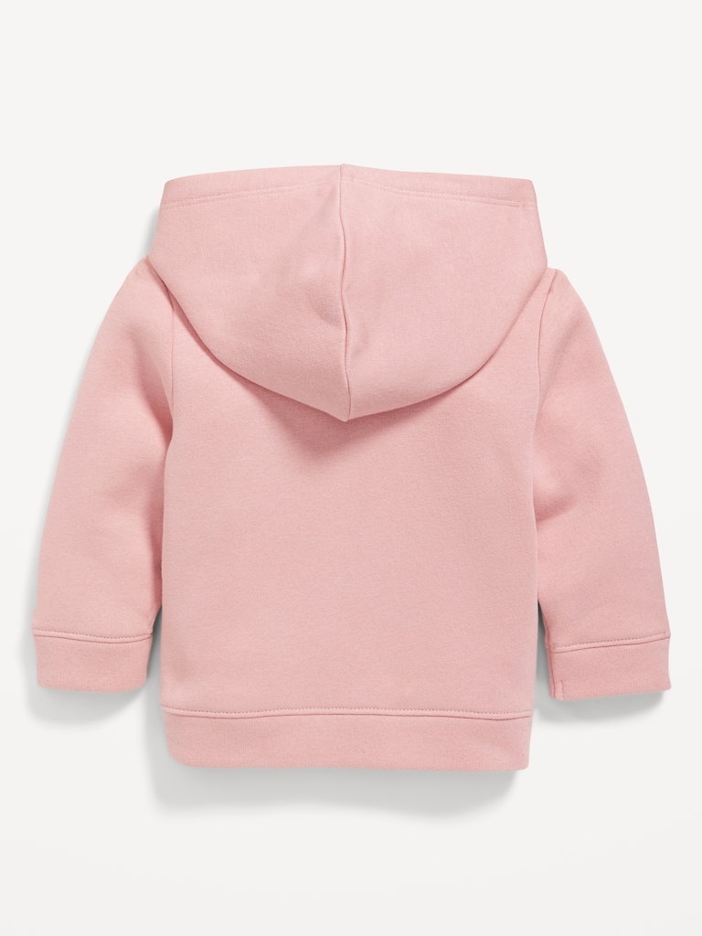 Logo-Graphic Zip Hoodie for Baby