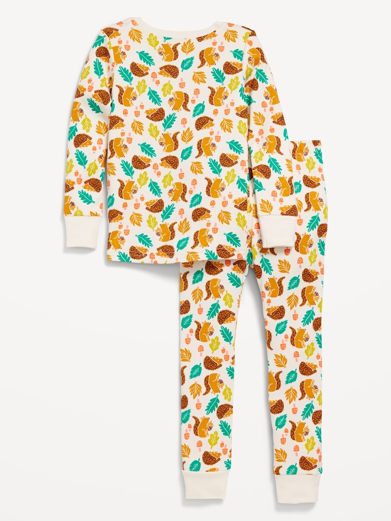 Unisex Printed Snug-Fit Pajama Set for Toddler & Baby