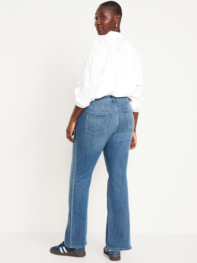 High-Waisted Wow Flare Jeans