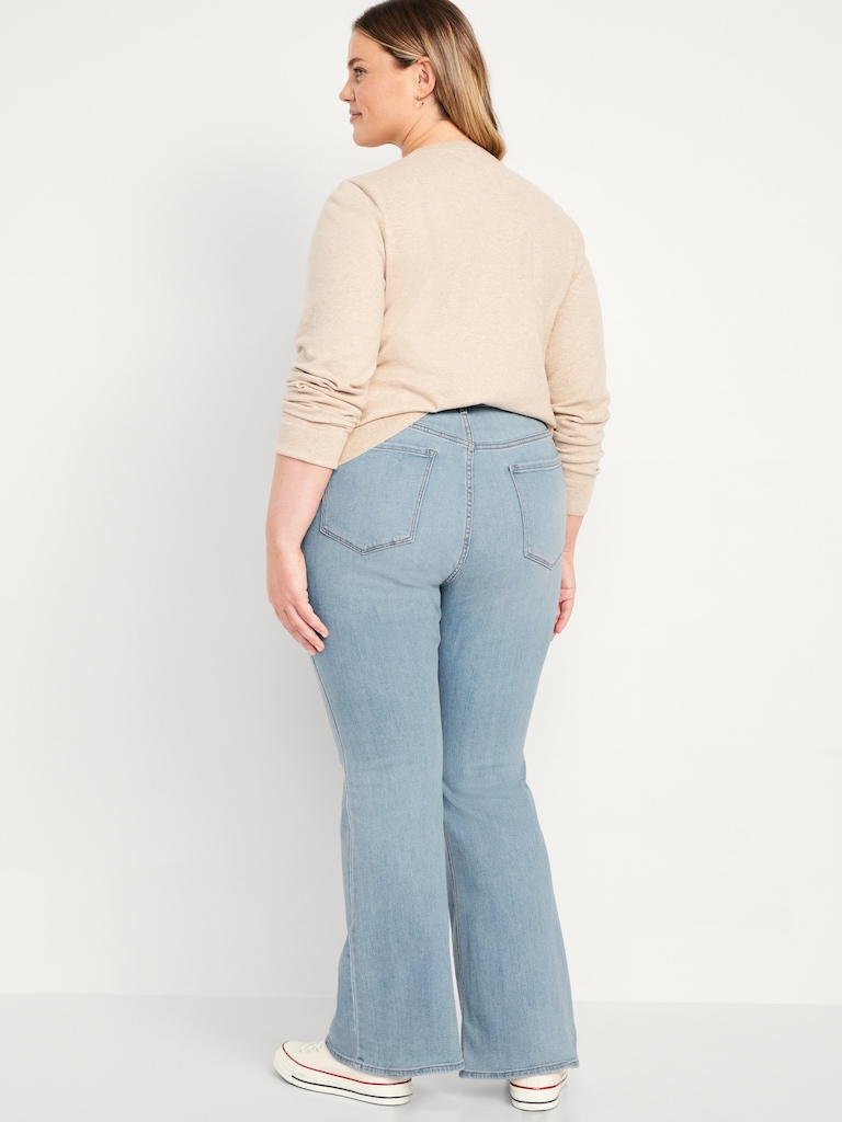 High-Waisted Wow Flare Jeans