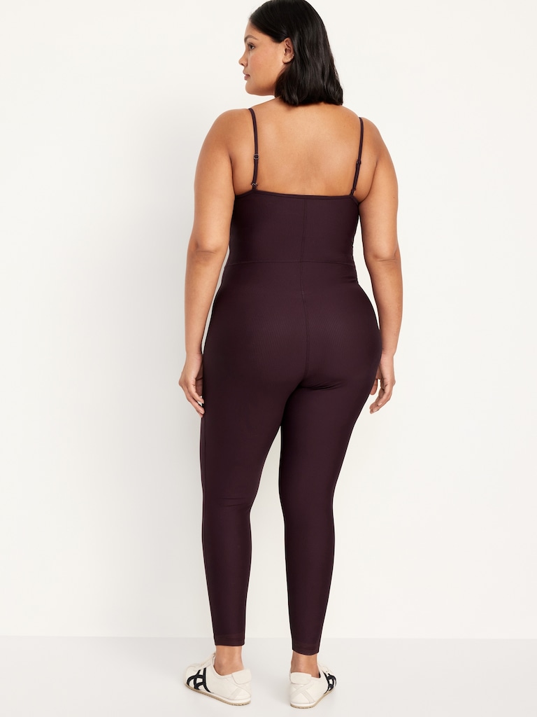 PowerSoft Ribbed 7/8 Cami Bodysuit
