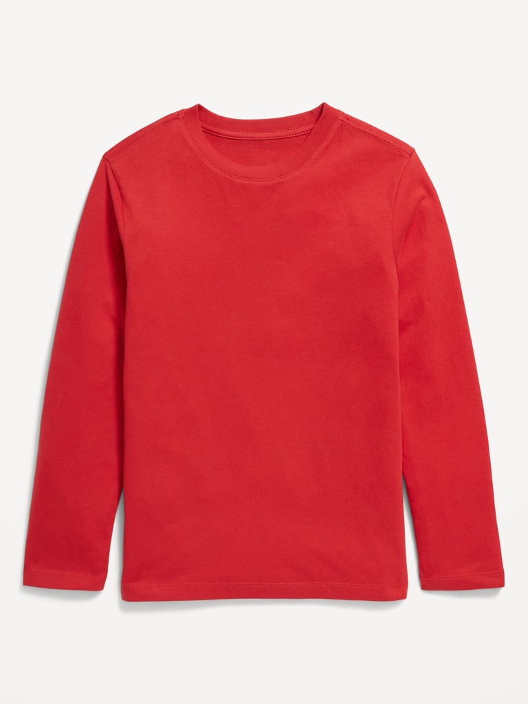 T-shirt ultra-doux à manches longues pour garçon