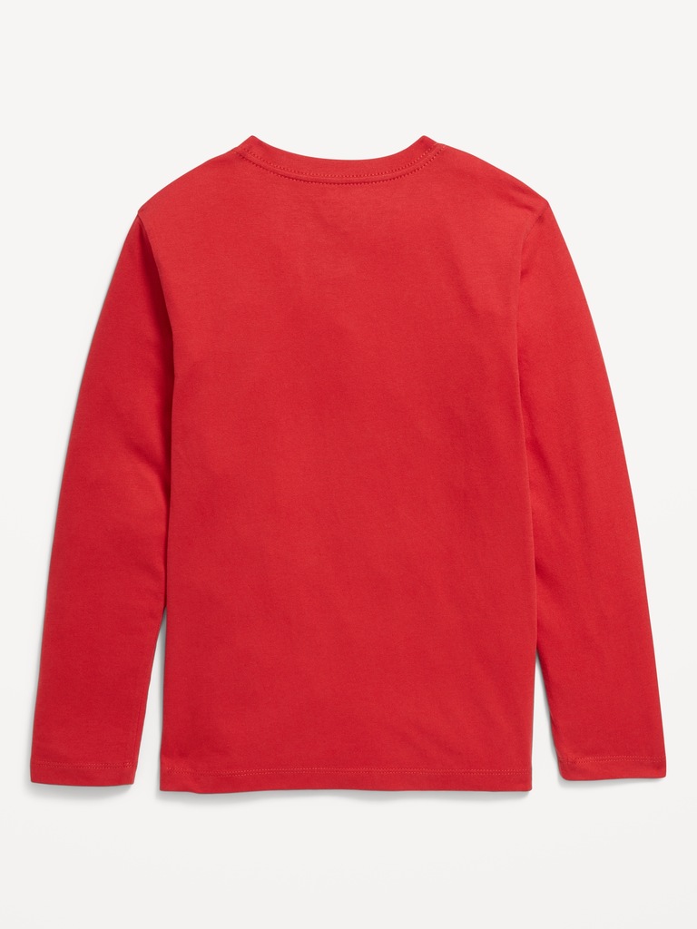 T-shirt ultra-doux à manches longues pour garçon