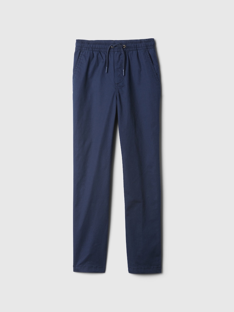 Kids Pull-On Straight Khakis