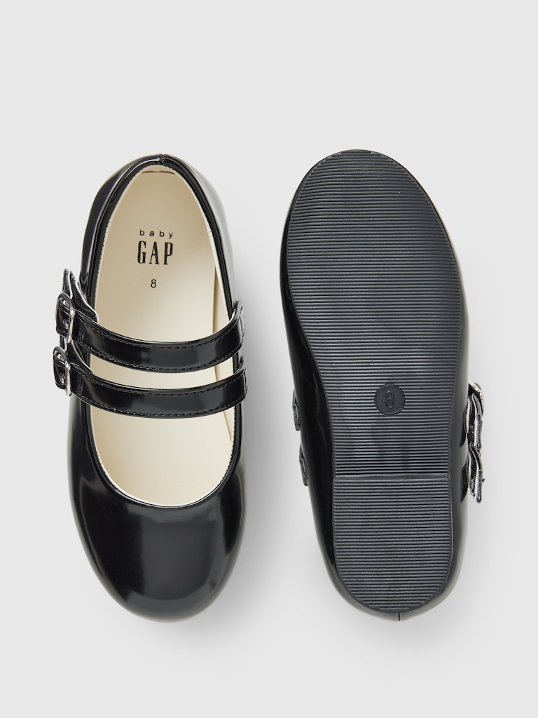 Baby & Toddler Double-Strap Mary Jane Flats