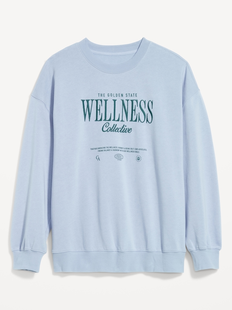 SoComfy Oversized Graphic Sweatshirt