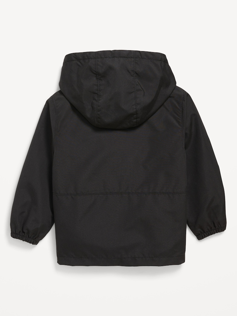 Water-Resistant Unisex Hooded Jacket for Toddler