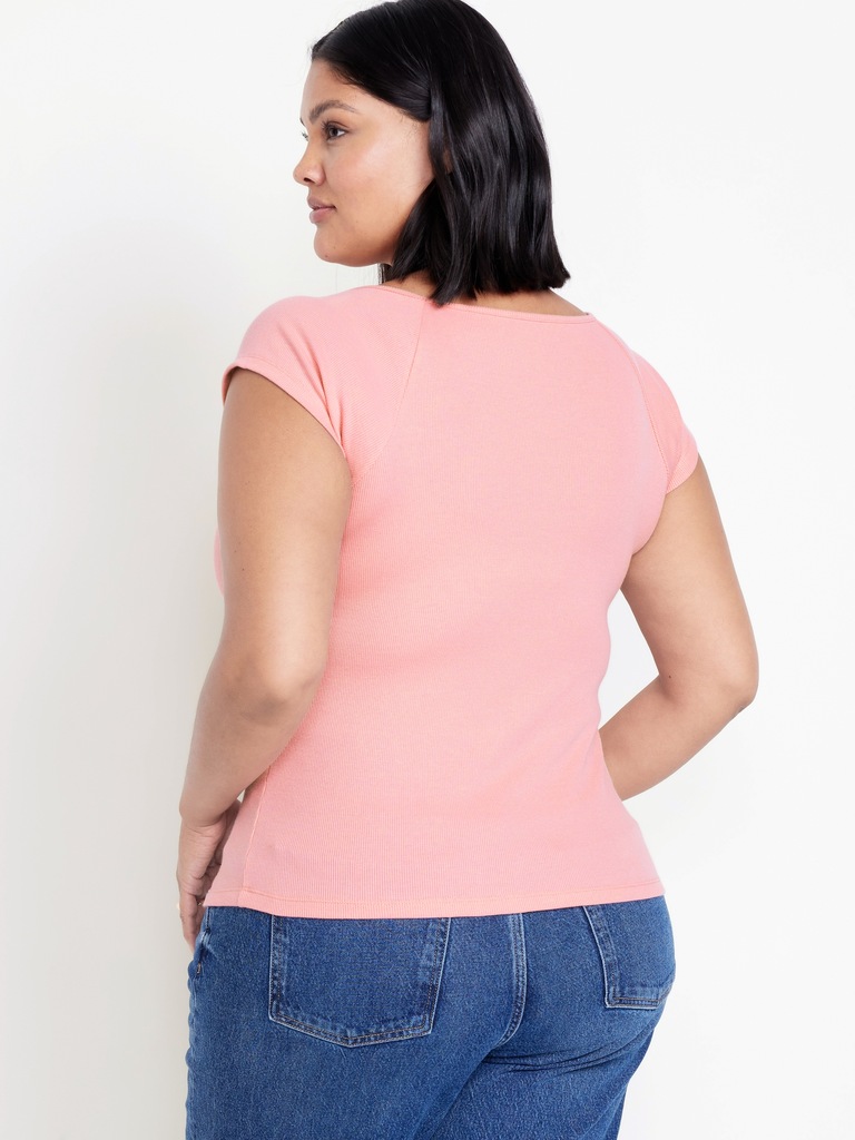 Fitted Ribbed Top