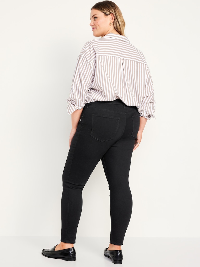 Mid-Rise Rockstar Super-Skinny Jeans