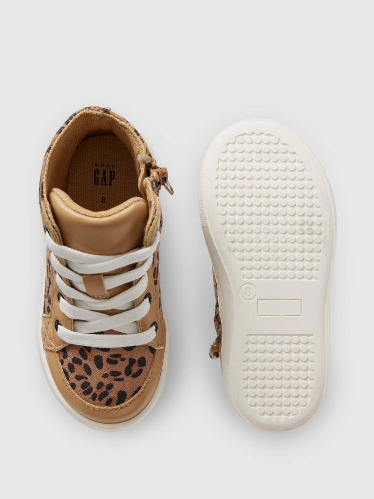 Baby & Toddler Leopard High-Top Sneakers