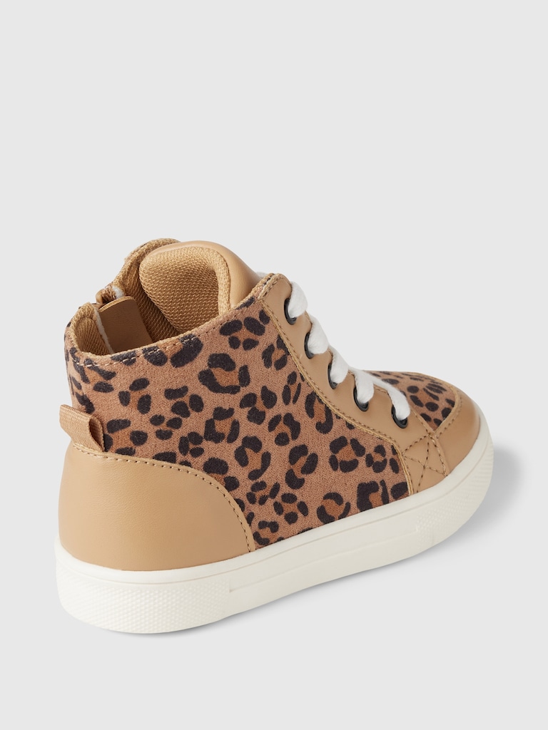 Baby & Toddler Leopard High-Top Sneakers