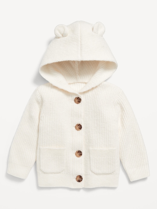 SoSoft SoSoft Critter Ear Button-Front Sweater for Baby on clearance at Old Navy — 50% off