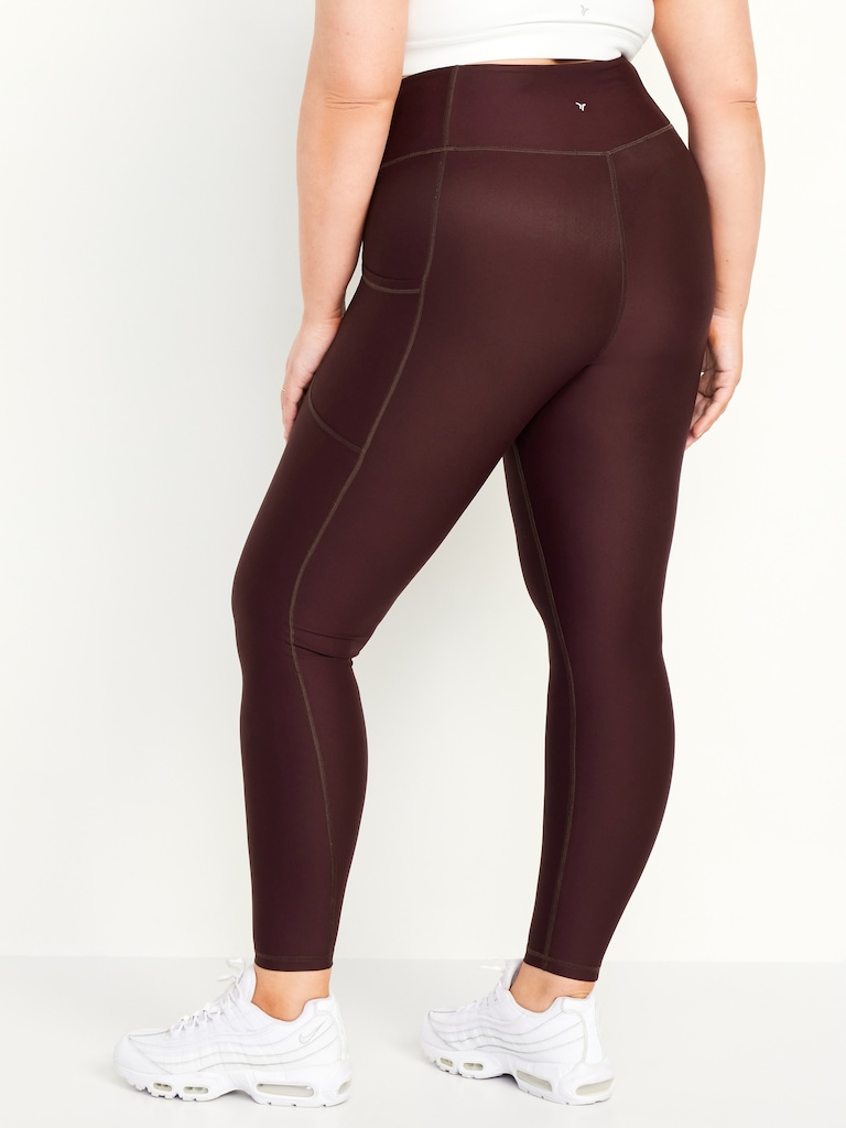 High-Waisted PowerSoft Full-Length Pocket Leggings