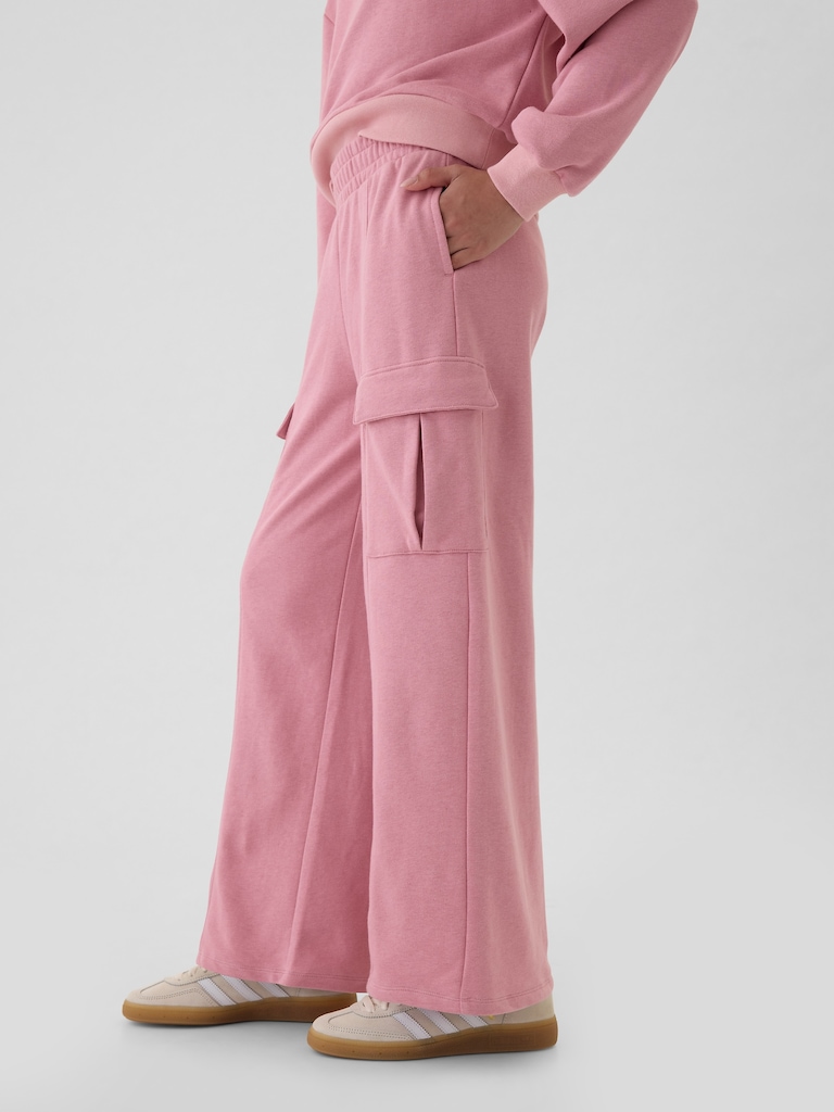 Kids VintageSoft Seamed Cargo Sweatpants
