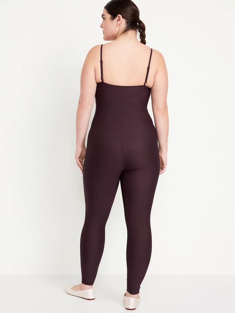 PowerSoft Ribbed 7/8 Cami Bodysuit