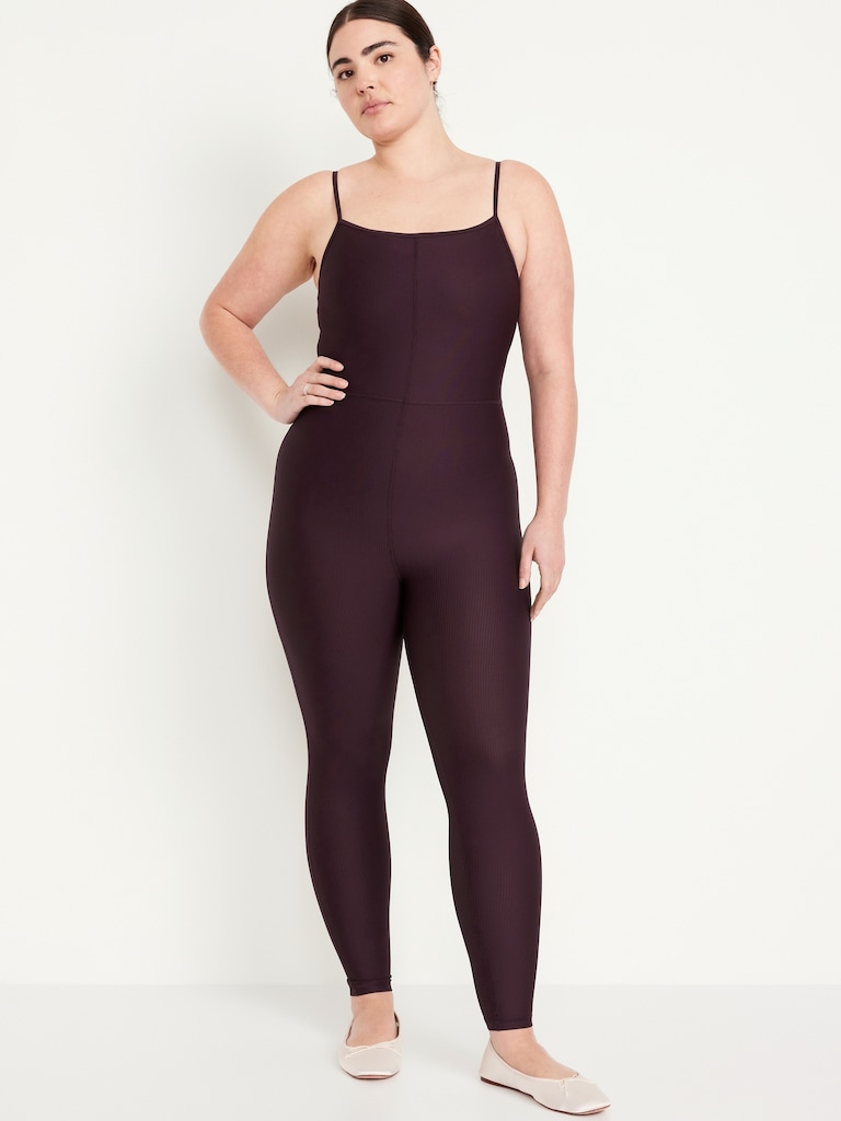 PowerSoft Ribbed 7/8 Cami Bodysuit