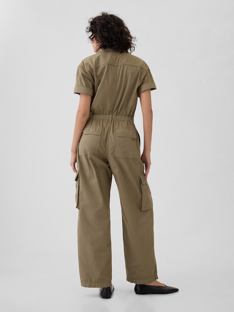 Combinaison utilitaire kaki